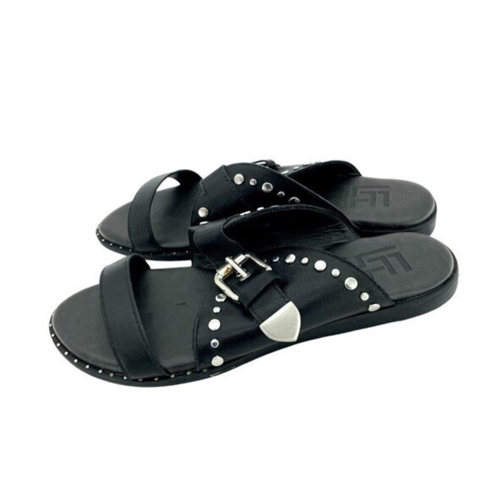 LFL by Lust for Life Notion Open Toe Casual Studded Slide Sandals SZ 7.5